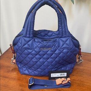 MZ Wallace Small Sutton Deluxe in Sapphire Blue